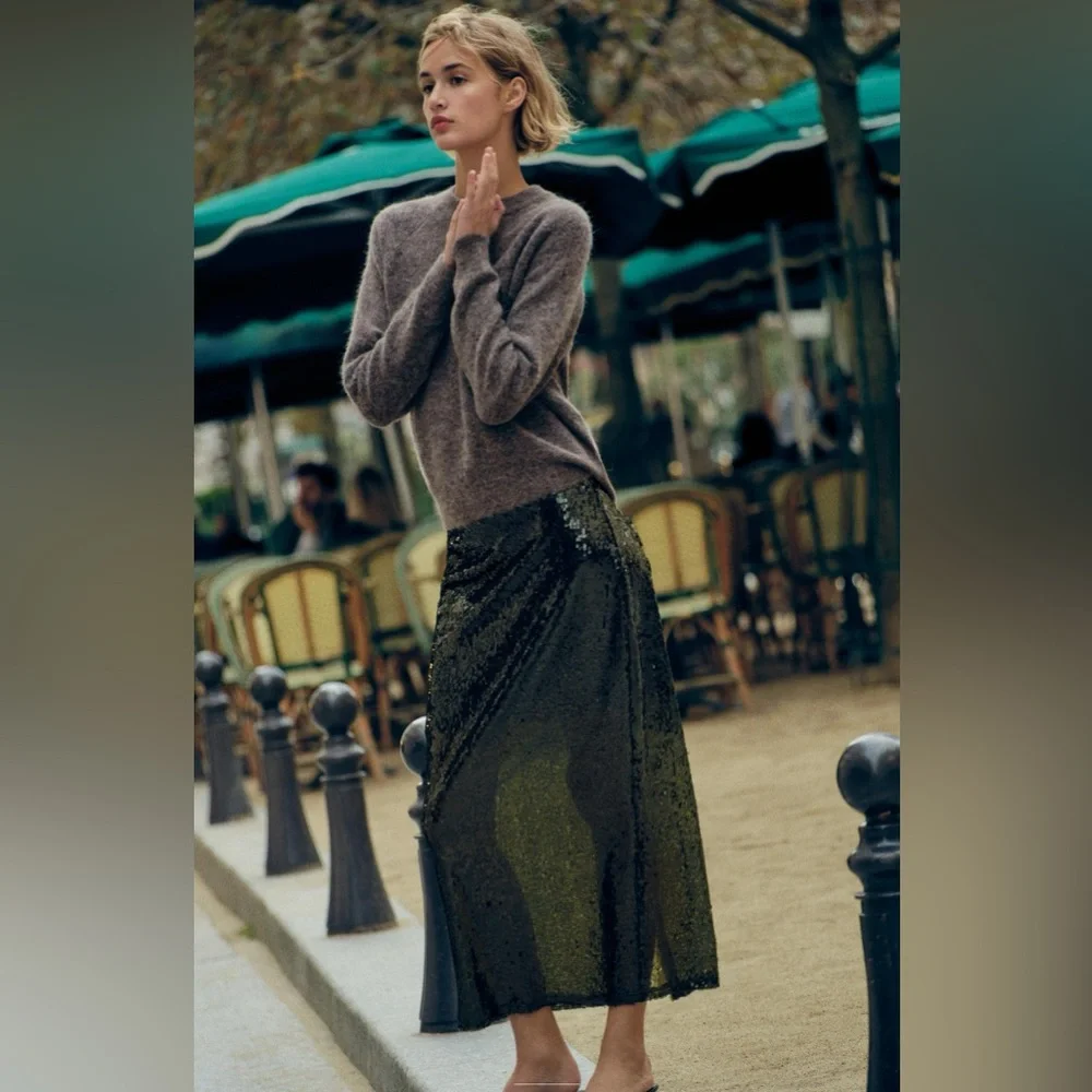 Zara sequin skirt